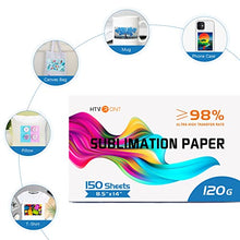 Load image into Gallery viewer, HTVRONT Sublimation Paper 8.5x14 inches - 150 Sheets
