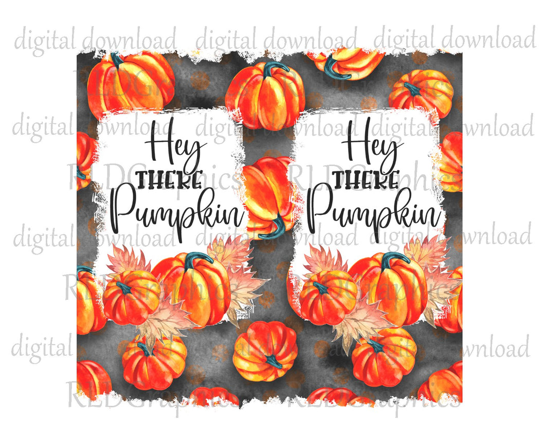 Hey There Pumpkin (30 oz Skinny Tumbler)