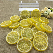 Load image into Gallery viewer, 20PCS Plastic Lemon Slices
