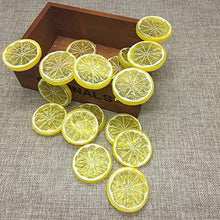 Load image into Gallery viewer, 20PCS Plastic Lemon Slices
