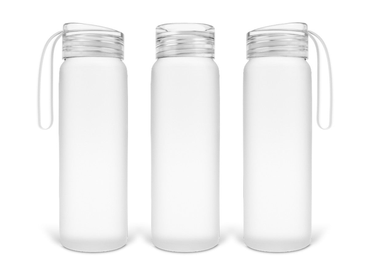 Frosted Glass ombré water bottle – Sublimation Destination LLC