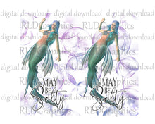 Load image into Gallery viewer, May Be Salty Mermaid (Skinny Tumbler)
