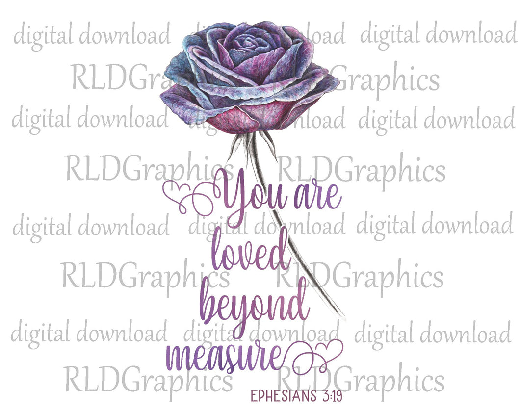 Loved Beyond Measure (Skinny Tumbler)