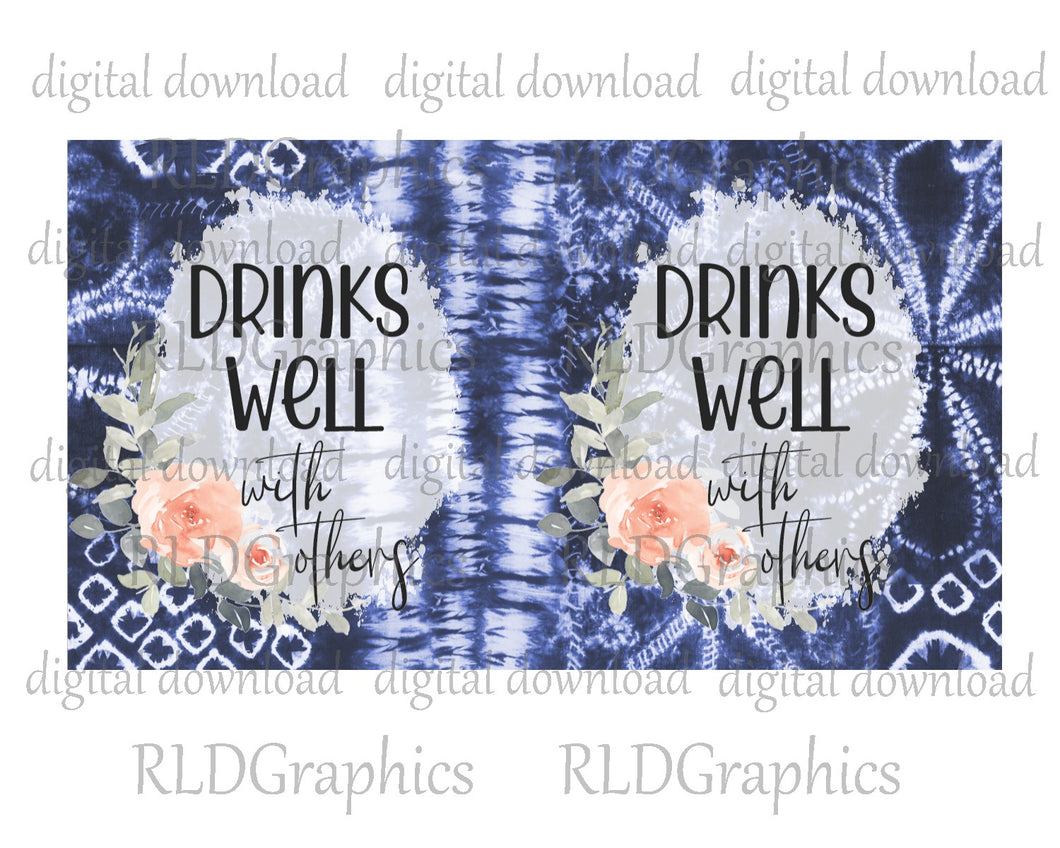 Drinks Well With Others (Skinny Can Cooler)