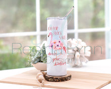 Load image into Gallery viewer, Drink Your Water - Flamingo (skinny tumbler)

