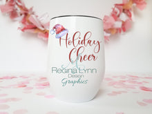 Load image into Gallery viewer, Holiday Cheer (Wine Tumbler)
